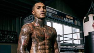 Conor Benn Posing