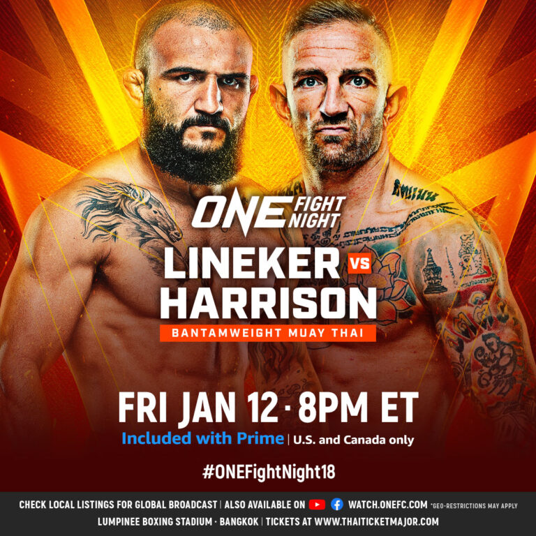 John Lineker vs. Liam Harrison: Ein Spektakuläres Muay Thai-Debüt bei ONE Fight Night 18