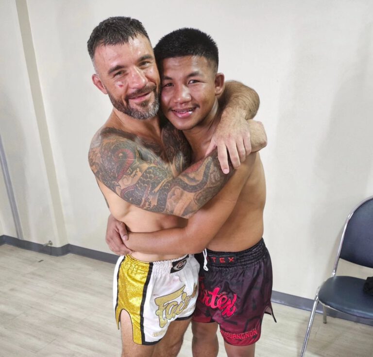 Rodtand and Duric after the fight